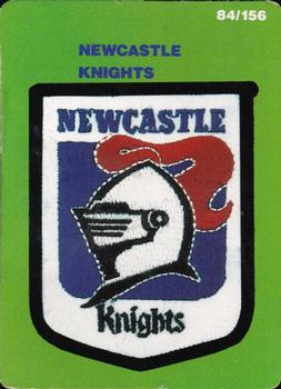 1990 Stimorol NRL #84 Crest - Knights Front